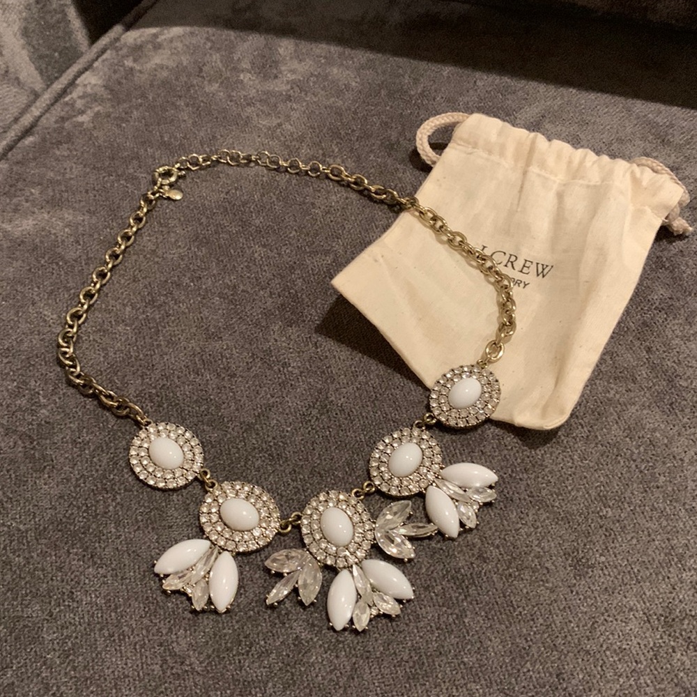 J.Crew Sparkly Cocktail Necklace